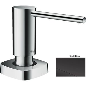 купить Дозатор кухонний для миючого Hansgrohe A71, 500 ml, Matt Black (40468670) недорого