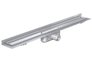 купить ACO ShowerDrain C-line 408766 Трап Лоток для Душа с Вертикальным Фланцем Низкий Сифон 885 мм недорого