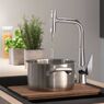 Дошка кухонна Hansgrohe F15, горіх (40960000)