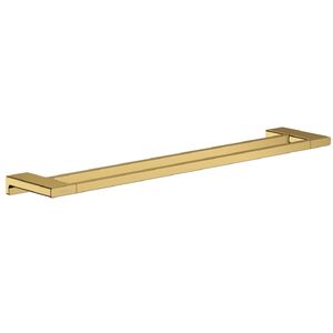 купить Полотенцедержатель Hansgrohe AddStoris подвійний 62,6 / 64,8x12,4 см, Polished Gold Optic (41743990) недорого
