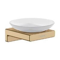 Мильниця підвісна Hansgrohe AddStoris, Brushed Bronze/скло (41746140)