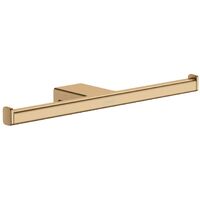 Тримач туалетного паперу Hansgrohe AddStoris подвійний, Brushed Bronze (41748140)