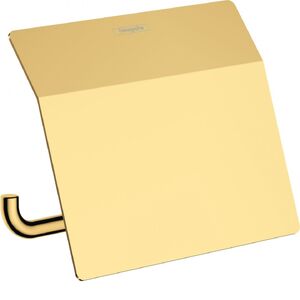 купить Тримач туалетного паперу Hansgrohe AddStoris закритий, Polished Gold Optic (41753990) недорого