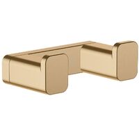 Гачок подвійний Hansgrohe AddStoris 3,6х1,6x6,6 см, Brushed Bronze (41755140)