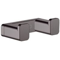 Гачок подвійний Hansgrohe AddStoris 3,6х1,6x6,6 см, Brushed Black (41755340)
