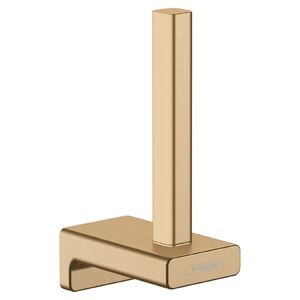 купить Тримач туалетного паперу запасного рулону Hansgrohe AddStoris, Brushed Bronze (41756140) недорого