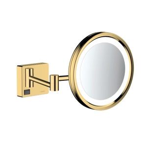 купить Дзеркало для гоління Hansgrohe AddStoris з LED освітленням, золото (41790990) недорого