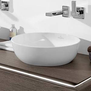 купить Villeroy&Boch 41794301 Artis 4179 43 01 Диаметр 430 мм Умывальник на Столешницу Круглый без перелива Цвет - Белый недорого