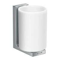 Склянка підвісна Axor Universal Rectangular, Chrome (42604000)