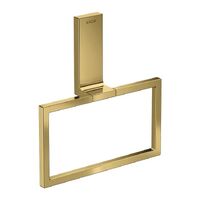 Рушникотримач Axor Universal Rectangular, кільце, Polished Gold Optic (42623990)