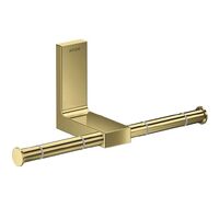 Тримач туалетного паперу Axor Universal Rectangular, подвійний, Polished Gold Optic (42657990)