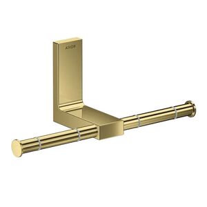 купить Тримач туалетного паперу Axor Universal Rectangular, подвійний, Polished Gold Optic (42657990) недорого