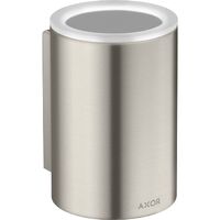 Стакан Axor Universal Circular, підвісний, Stainless Steel Optic (42804800)