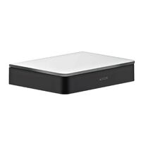 Полиця скляна Axor Universal 150 мм, Matt Black (42840670)