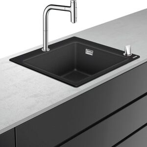 купить Кухонна мийка Hansgrohe COMBI C51-F450-06 Сombi 560x510 Select із змішувачем, Chrome (43217000) недорого