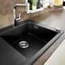 Кухонна мийка Hansgrohe S514-F450 1050х510 поличка зліва, Graphiteblack (43314170)