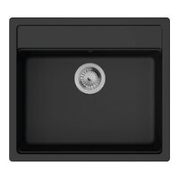 Кухонна мийка Hansgrohe S520-F510 на стільницю 550x490 см, Concretegrey (43359170)