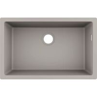 Кухонна мийка Hansgrohe S510-U660 під стільницю 710х450, Concrete Grey (43432380)