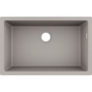 купить Кухонна мийка Hansgrohe S510-U660 під стільницю 710х450, Concrete Grey (43432380) недорого