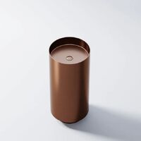 Умивальник окремостоящий Steinberg круглий, D37.8xh83 см, Brushed Copper (442 6500 BC)