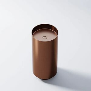 купить Умивальник окремостоящий Steinberg круглий, D37.8xh83 см, Brushed Copper (442 6500 BC) недорого