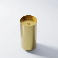 Умивальник окремостоящий Steinberg круглий, D37.8xh83 см, Brushed Gold (442 6500 BG)