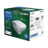 Унітаз підвісний з кришкою Duravit D-Code Rimless 565x400х450 мм, білий (45700900A1)