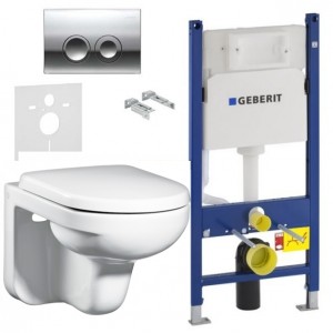 купить GUSTAVSBERG 4330 + 458.121.21.1 GEBERIT ARTic унитаз Подвесной с крышкой softclose Комплект 458.161.21.1 + GB114330201231 Artic 4330 недорого