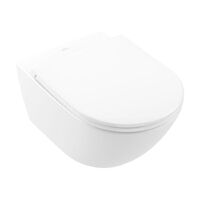 Унітаз підвісний із кришкою Villeroy&Boch Subway 3.0 Slim, White Alpin (4670T901)