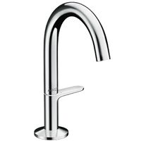Змішувач для умивальника AXOR ONE Select 140 з донним клапаном push-open, хром (48010000)