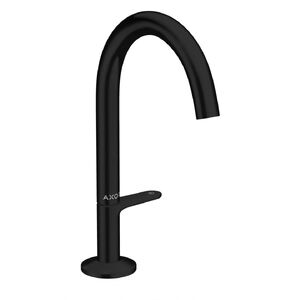 купить Змішувач для умивальника AXOR One Select 170 із донним клапаном push-open, Matt Black (48020670) недорого