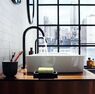 Змішувач для умивальника AXOR ONE Select 260 з донним клапаном push-open, хром (48030000)