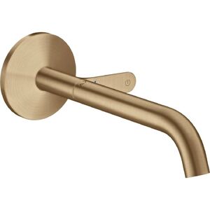 купить Змішувач для умивальника Axor One Select 220 зі стіни, Brushed Bronze (48112140) недорого