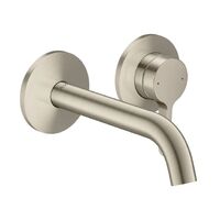 Змішувач для умивальника Axor One 160 зі стіни, Brushed Nickel (48170820)