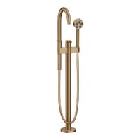 Змішувач для ванни AXOR One підлоговий, Brushed bronze (48440140)