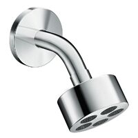 Верхній душ AXOR One 75 1jet EcoSmart з власником, хром (48490000)