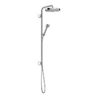 Душовий набір AXOR One Showerpipe 280 1jet, хром (48790000)