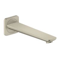 Вилив Axor Citterio C на ванну, Brushed Nickel (49410820)