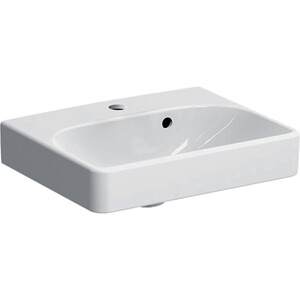 купить Умивальник підвісний Geberit Smyle Square 45х36, білий (500.222.01.1) недорого