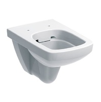 Унітаз підвісний Geberit Selnova Square лійкоподібний Rimfree, білий (500.275.01.1)
