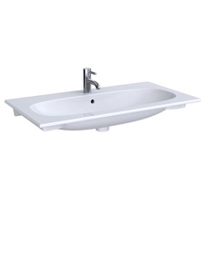 купить Geberit 500642012 Acanto Slim Умывальник встраиваемый в столешницу 90 см недорого