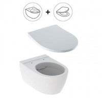 Туалет для инсталляции Geberit iCon 500.784.01.1 безободковый с сиденьем soft-close