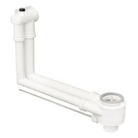 Комплект прихованого слива-переливу Hansgrohe для умивальника, білий (50005000)
