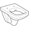Підвісний унітаз Geberit Selnova Square лійкоподібний, Rimfree, білий (501.458.00.7)