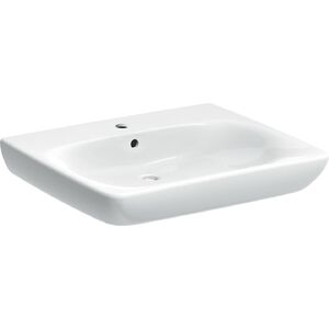 купить Умивальник підвісний Geberit Selnova Comfort 65х55, для людей з інвалідністю, білий (501.463.00.7) недорого