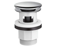 Hansgrohe 50105000 Донный клапан для раковины с переливом Push-open