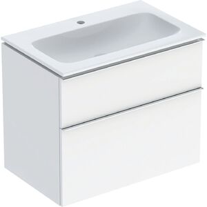 купить Комплект Geberit iCon slim rim, умивальник з шафкою (2 ящ.) B=75см, H=63см, T=48см, білий (502.336.01.2) недорого