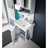 Тумба з раковиною Geberit Selnova Square 502.746.00.1 підвісна білий глянець