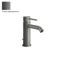 Змішувач для біде Gessi Gessi316 FLESSA, 707 Black Metal Brushed PVD (54007-707)