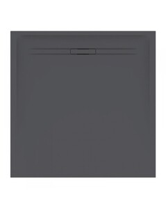 купить душевой поддон черный Geberit 550.270.00.1 Sestra 90x90 квадратный графит недорого